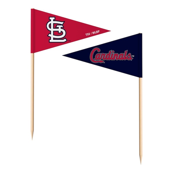 Fanforever St. Louis Cardinals Toothpick Flags - 36PK - FA3366254