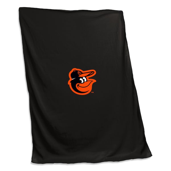Logo Brands Baltimore Orioles Sweatshirt Blanket - 504-74