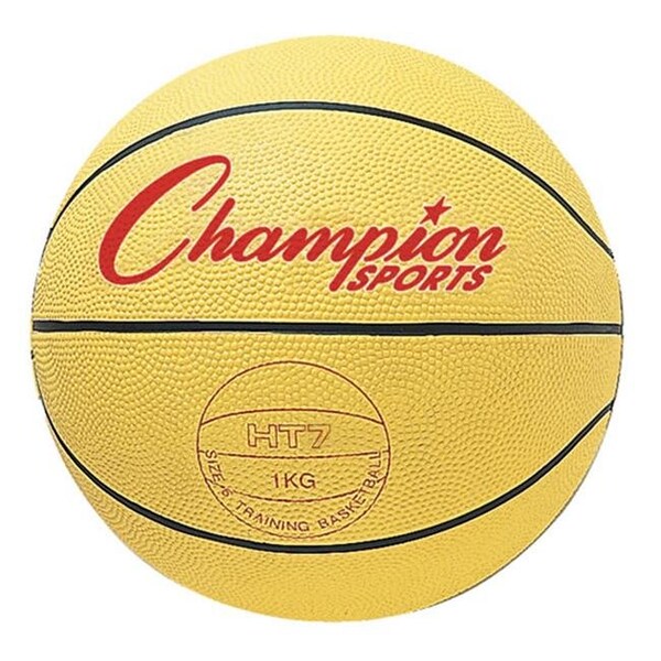 Champion Sports Champion Sports HT72 29.5 in. Weighted Basketball Trainer; Yellow - 3.17 lbs - HT72