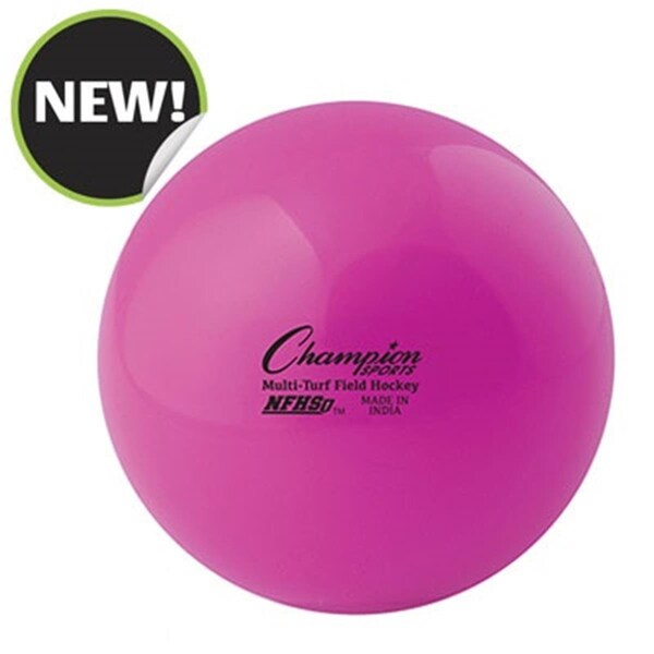 Champion Sports 2.75 in. Field Hockey Balls, Pink - FHB1PK