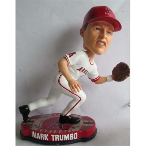 Forever Collectibles Los Angeles Angels Mark Trumbo Baseball Base Bobblehead - 8686764537
