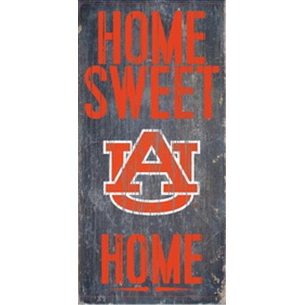 Fan Creations Auburn Tigers Wood Sign - Home Sweet Home 6"x12" - 7846004802