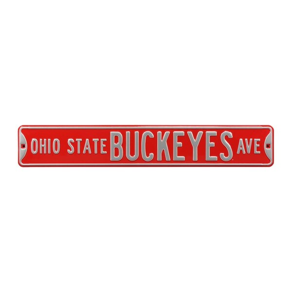 Authentic Street Signs Authentic Street Signs 70018 Ohio State Buckeyes Avenue Street Sign - 70018