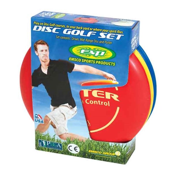Emsco Group 53075 PDGA Approved Disc Golf Set - 53075-1