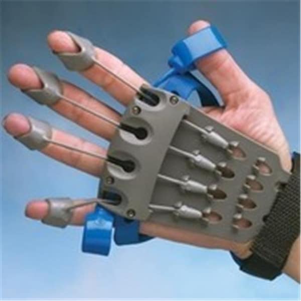 Fabrication Enterprises Fabrication Enterprises NC52014-RB Xtensor Hand Exerciser Replacement Bands; Gray & Blue - Pack of 8 - NC52014-RB