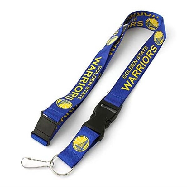 Caseys Caseys 6326492105 Golden State Warriors Lanyard Alternate; Blue - 6326492105
