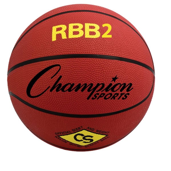Perfectpitch 27.5 in. Pro Rubber Basketball, Red - PE51468