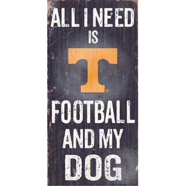 Fan Creations Fan Creations C0640 University Of Tennessee Football And My Dog Sign - C0640-TENNESSEE