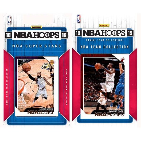 Williams & Son Saw & Supply C&I Collectables 2018HEATTS NBA Miami Heat Licensed 2018-19 Hoops Team Set Plus 2018-19 Hoops All-Star Set - 2018HEATTS