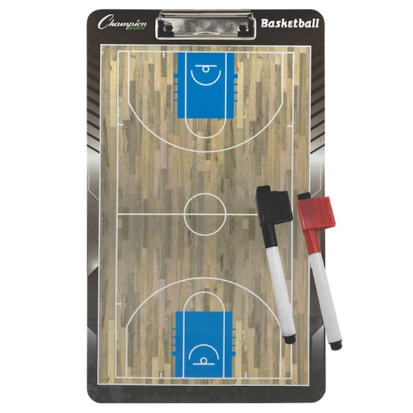 Champion Sports 16 x 10 in. Basketball Coaches Board - CH55927