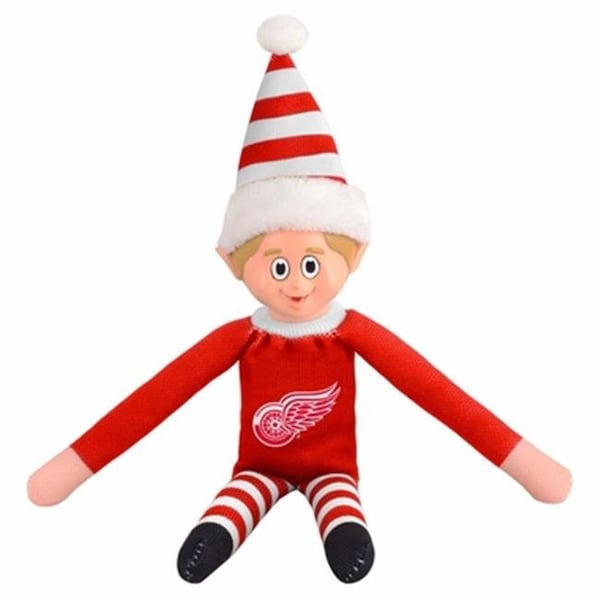 Forever Collectibles Detroit Red Wings Plush Elf - 8934526522