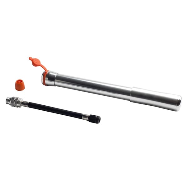 Asa Products Airborne-  Mouse Tail Air pump. Size 8.5 in.- Silver - ZT-509S