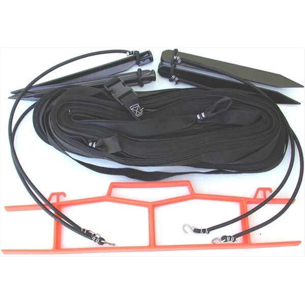 Perfectpitch 8 Meter Black 1-inch Non-adjustable Web Courtlines - PE2675201