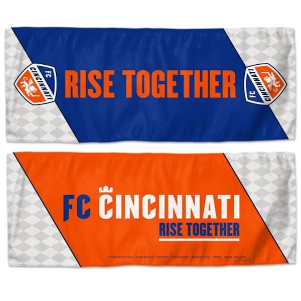 Wincraft MLS FC Cincinnati Cooling Towel, 12 x 30 in. - 9960628652