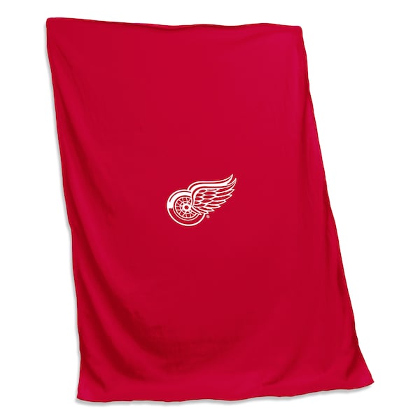 Logo Brands Detroit Red Wings Sweatshirt Blanket - 811-74