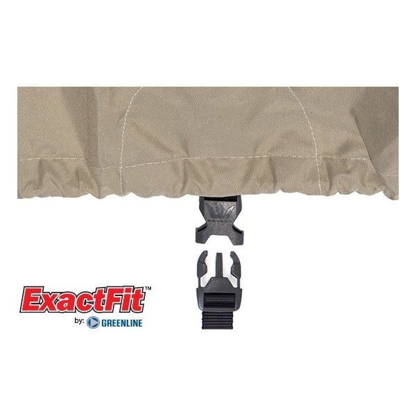 Eevelle ExactFit Sunflair Storage Cover, 4 passenger XL - Khaki - EFSFCXL04-KHA
