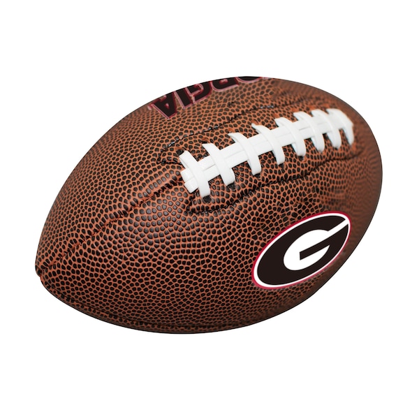 Logo Brands Georgia Mini Size Composite Football - 142-93MC-1