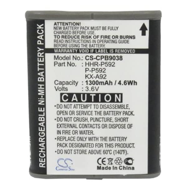 Ilc Replacement For Panasonic Hhr-P592 Battery - HHR-P592