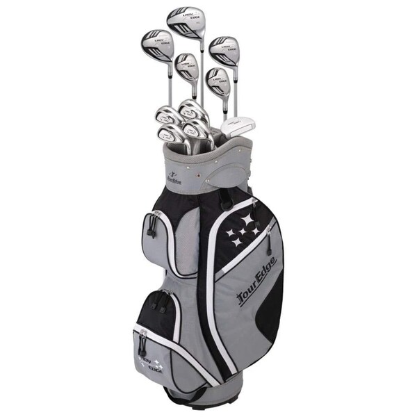 Tour Edge 2020 Lady Edge Full Set Black Grey White - LWSRGL11.BB