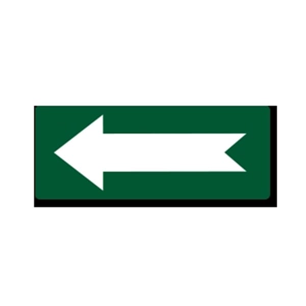 Evermark Golf Course Arrow Clip-On Sign, Hunter Green - GHM-19-01