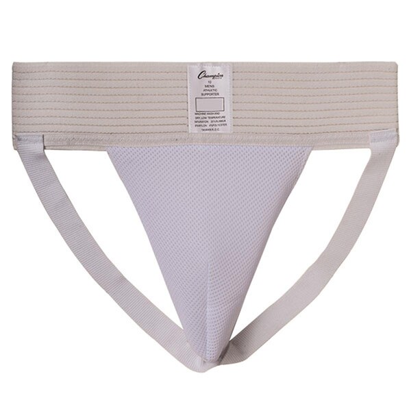 Champion Sports Champion Sports 10LG Mens Athletic Supporter; White - Large - 10LG