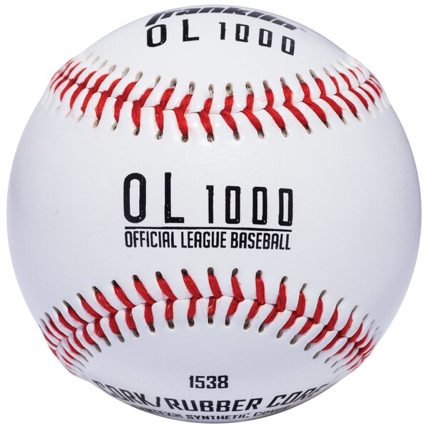 Franklin Sports Franklin Official League White Synthetic Baseball 1 pk - 1538D12