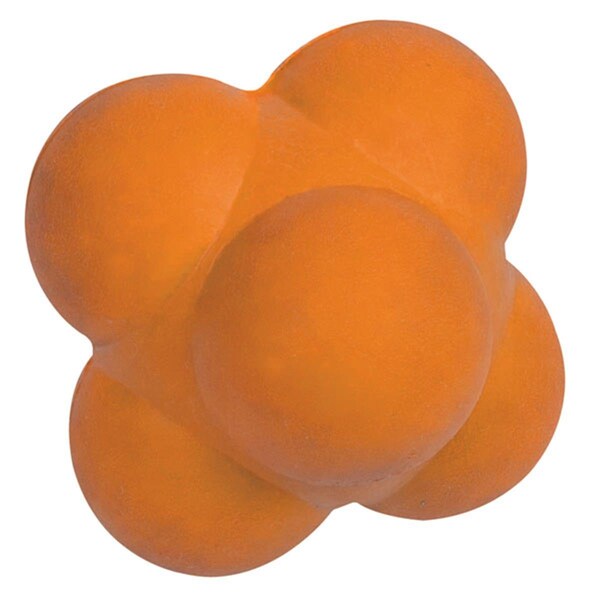 Champion Sports 4 in. Softball Size Reaction Ball, Orange - RXB10