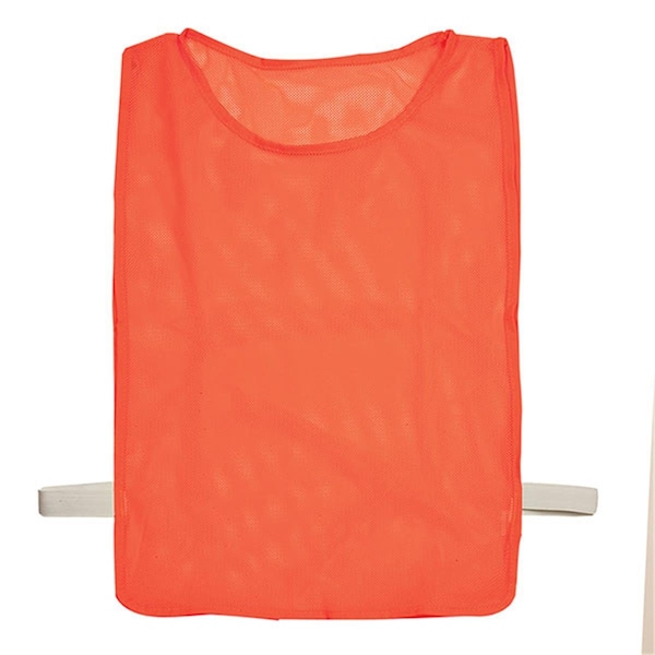 Champion Sports Youth Deluxe Pinnie, Neon Pink - Pack of 12 - MPYNOR