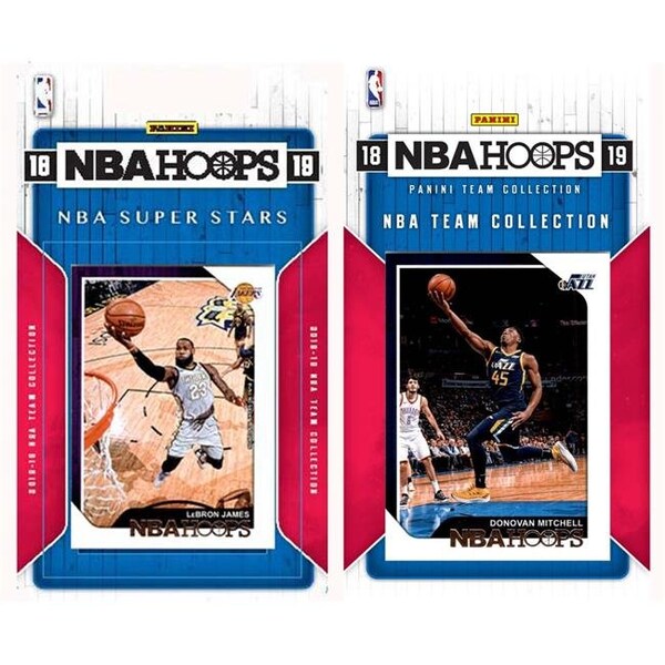 Williams & Son Saw & Supply C&I Collectables 2018JAZZTS NBA Utah Jazz Licensed 2018-19 Hoops Team Set Plus 2018-19 Hoops All-Star Set - 2018JAZZTS