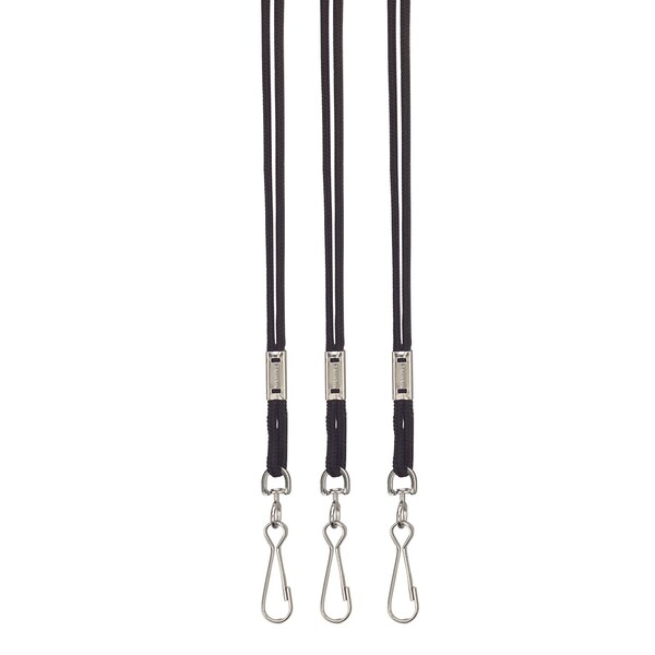 Martin Sports Black Rayon Lanyard, PK36 - L1BK