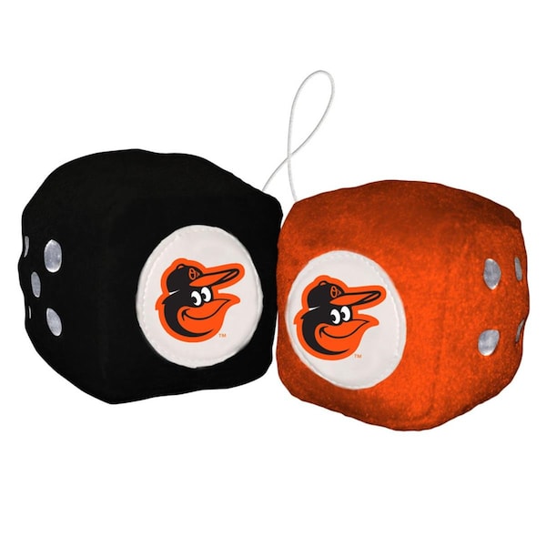 Signed And Sealed Baltimore Orioles Fuzzy Dice Special Order - SI2099508
