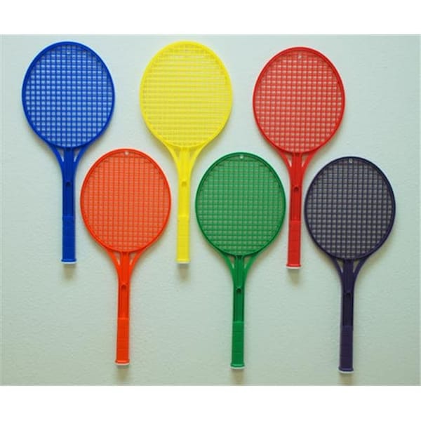 Everrich Industries Everrich EVB-0058 Rainbow Tennis Rackets - Set of 6 Colors - EVB-0058