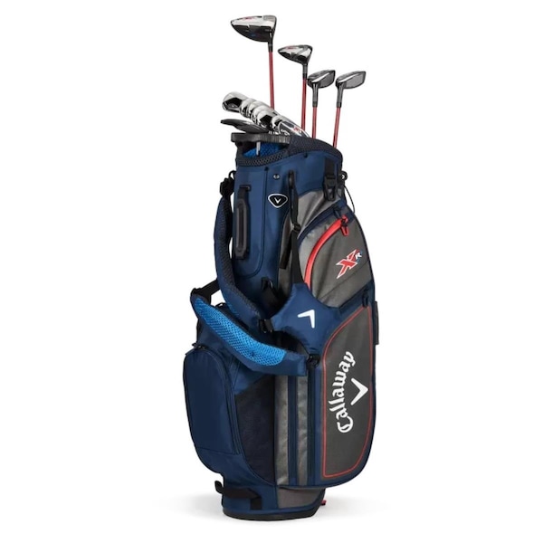 Calaway Reg Steel Shaft XR Packaged Complete Golf Set, Silver, 13 Piece - 1137185