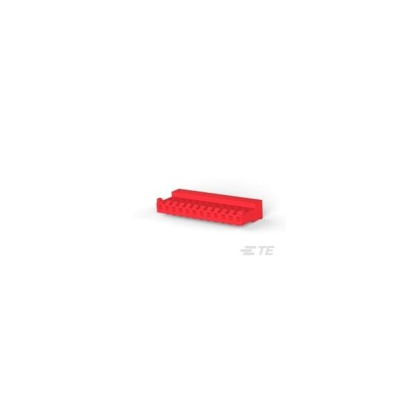 Te Connectivity 12P MTA156 CONN ASSY 22AWG RED - 1-643819-2