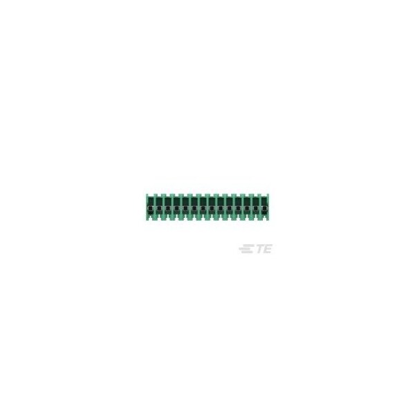 Te Connectivity 14P MTA100 CONN ASSY GRN LF - 4-640623-4