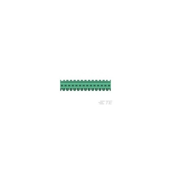 Te Connectivity 14P MTA100 CONN ASSY GRN LF - 4-640623-4
