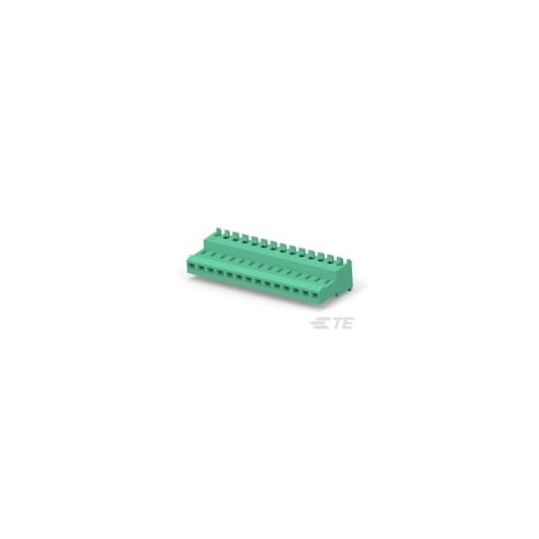 Te Connectivity 14P MTA100 CONN ASSY GRN LF - 4-640623-4