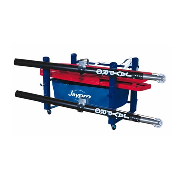 Superjock Deluxe Volleyball Equipment Carrier - Blue - 48in. L x 36in. W - SU3542594