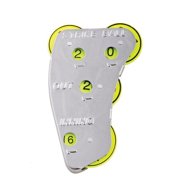 Perfectpitch 4 Whee Umpire Indicators, Optic Yellow, 12PK - PE3361150
