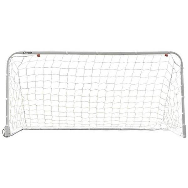 Champion Sports Easy Fold Soccer Goal, 6x3x3ft, Steel Frame - SG63