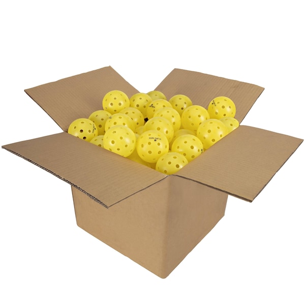 Dura Dura Fast Pickleball, Yellow, 100PK - KZDF100-Y