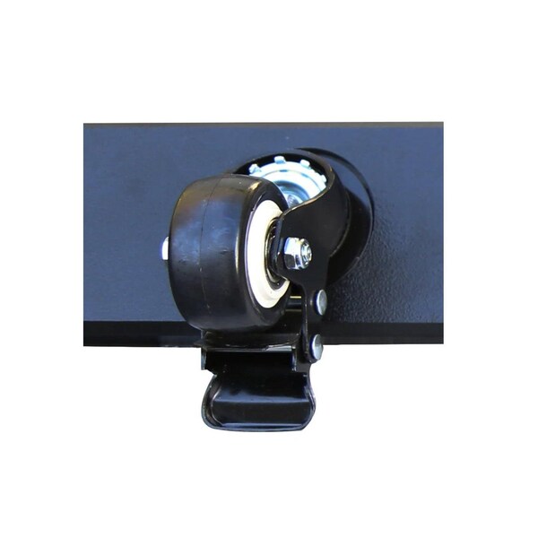 Trapski Caster Wheel Kit for Ski/Snowboard Rack, Black - TRAPSKI-WHEEL-BLK