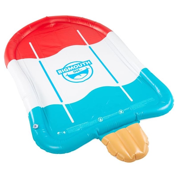 Bigmouth BigMouth Blue/Red/White PVC Inflatable Ice Pop Splash Sprinkler - 22-BSM-4019