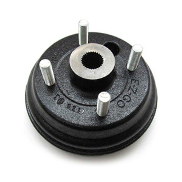 Ilc Replacement Ezgo/Cushman/Textron Rear Brake Drum/HUB - Long Bolt Electric RXV Fleet 2017 Golf Cart - REAR BRAKE DRUM / HUB - LONG BOLT FOR ELECTRIC RX