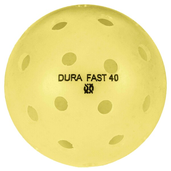 Dura Dura Fast Pickleball, Yellow, 640PK - KZDF640-Y