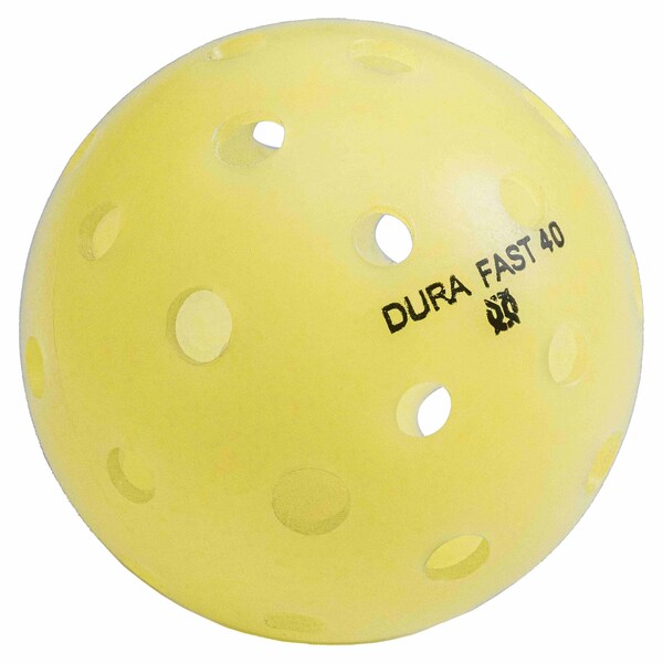 Dura Dura Fast Pickleball, Yellow, 640PK - KZDF640-Y