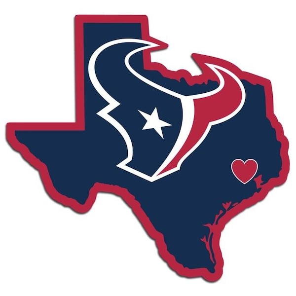 Myteam Houston Texans Decal Home State Pride - MY49960