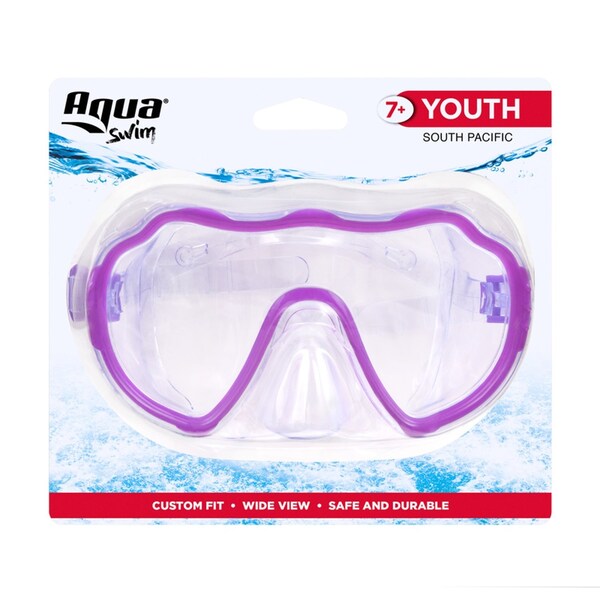 Aqua Leisure Aqua Swim Assorted Youth Mask - AQM19278A