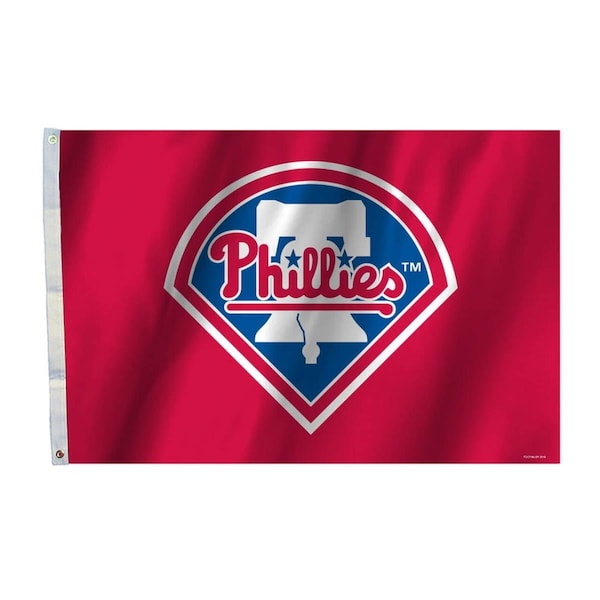 Fremont Die Consumer Products Fremont Die  2 x 3 ft. Philadelphia Phillies Flag - 2324562022