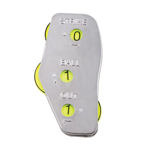Champion Sports 3 Wheel Umpire Indicators, Optic Yellow - Pack of 12 - SIB